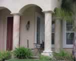 House Outdoor Faux Columns